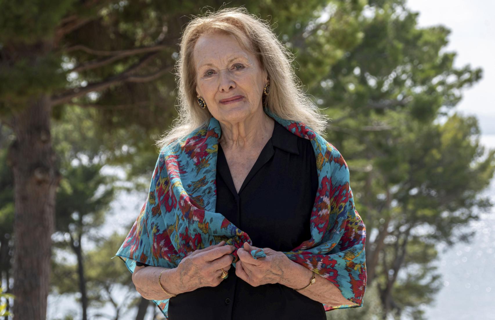 Otra imagen de archivo de Annie Ernaux.