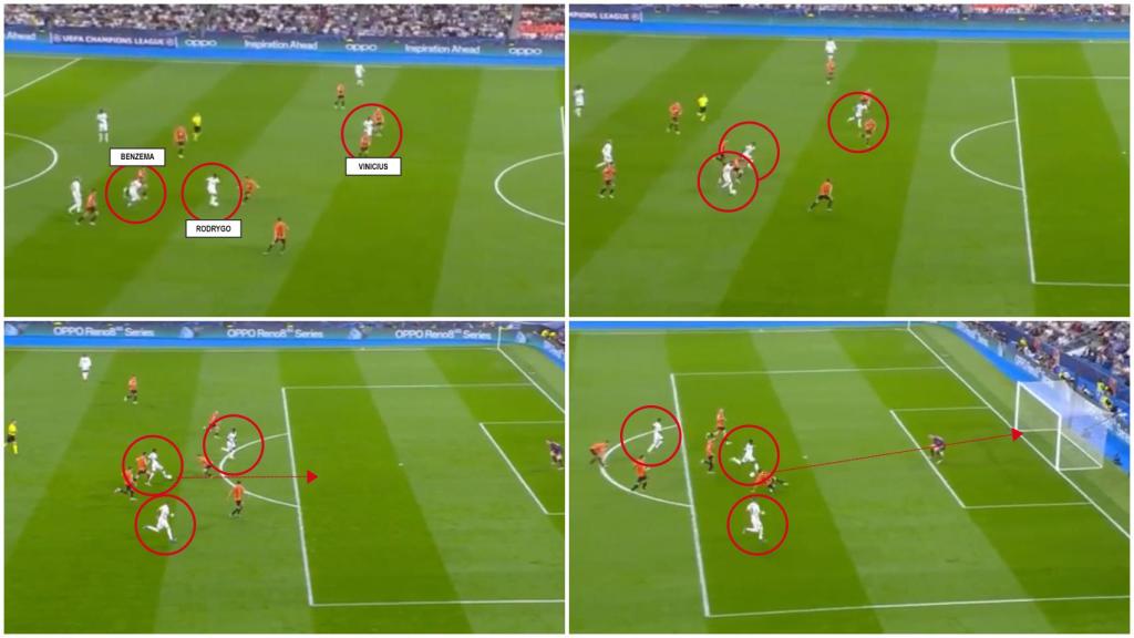 Así fue el gol de Vinicius contra el Shakhtar