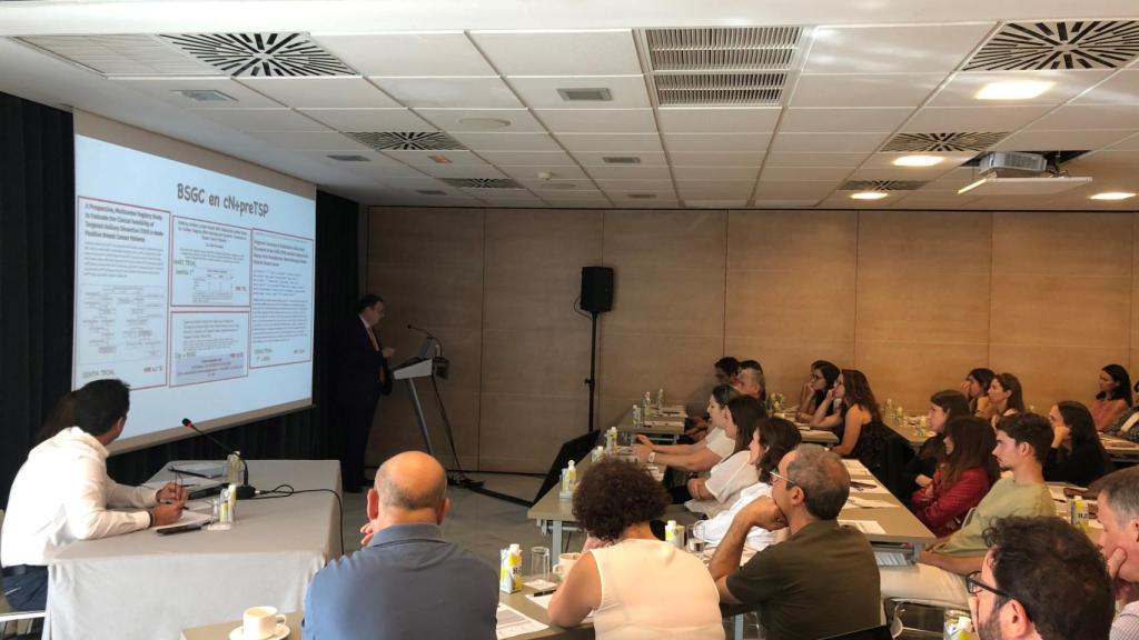 Médicos asistentes a la SOLTI Outreach Murcia 2022.