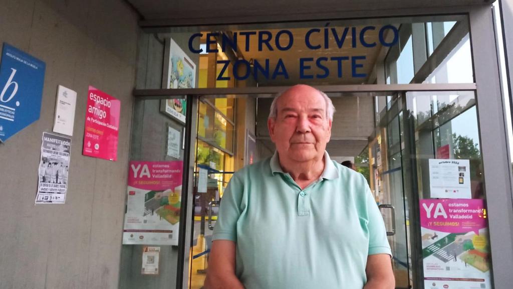 Pablo Zalama atiende a EL ESPAÑOL de Castilla y León