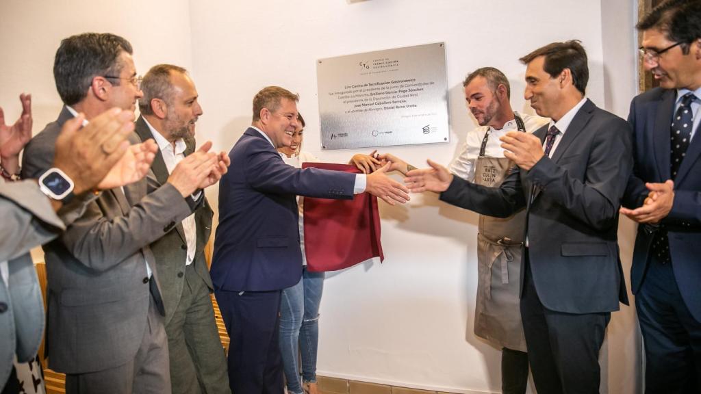 Inauguración del Centro de Tecnificación Gastronómica en Almagro. Foto: JCCM.