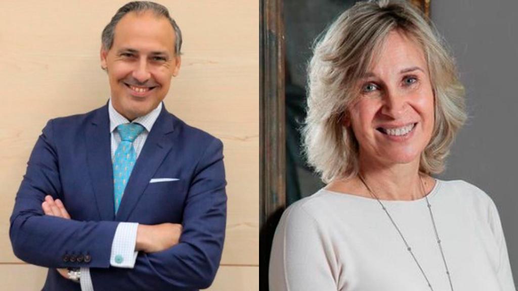 Eugenio Ribón e Isabel Winkels.