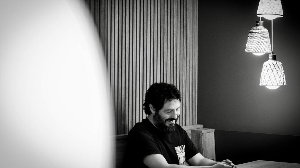 Una imagen de El Kanka durante la entrevista.