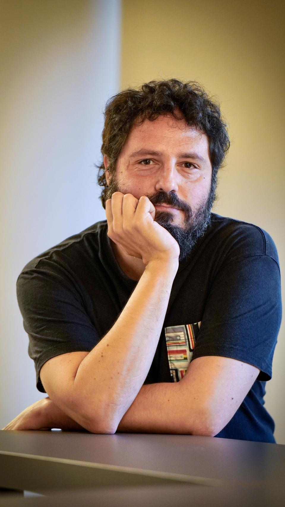 El Kanka, posando a cámara.