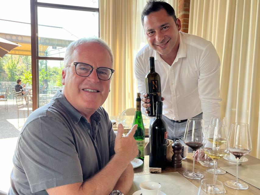 James Sucking y Lucas Löwi probando Termanthia Ipse