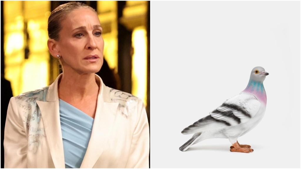 Carrie Bradshaw y el Pigeon Clutch en un montaje de El Español.