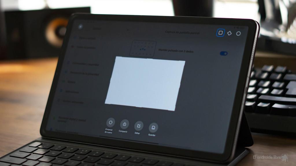 Las capturas de pantalla más precisas en Xiaomi