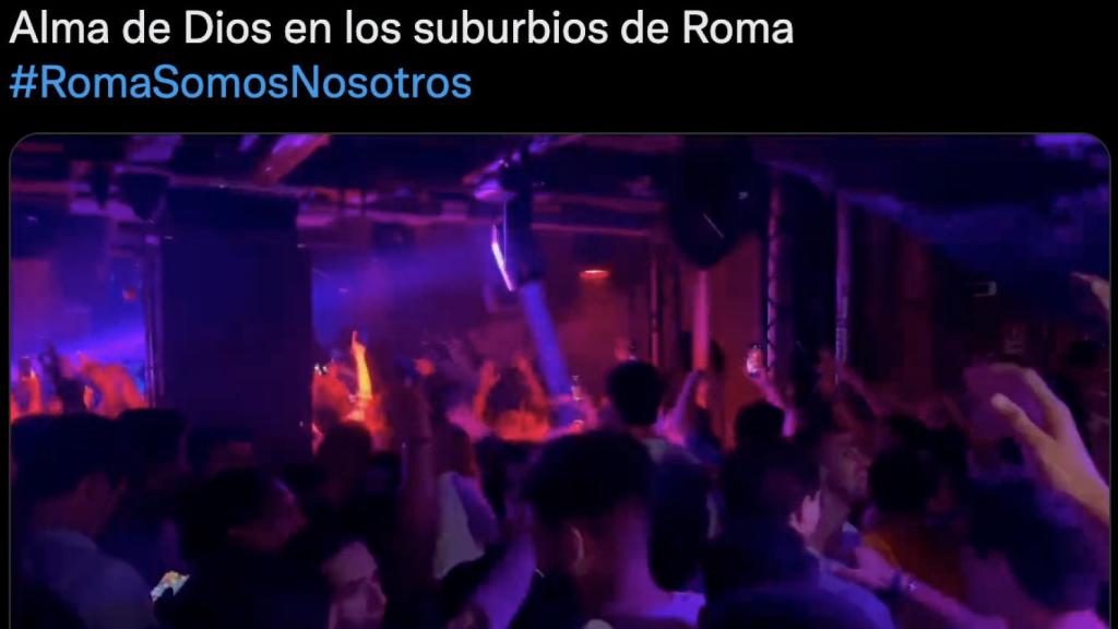 Alma de Dios en los suburbios de Roma.