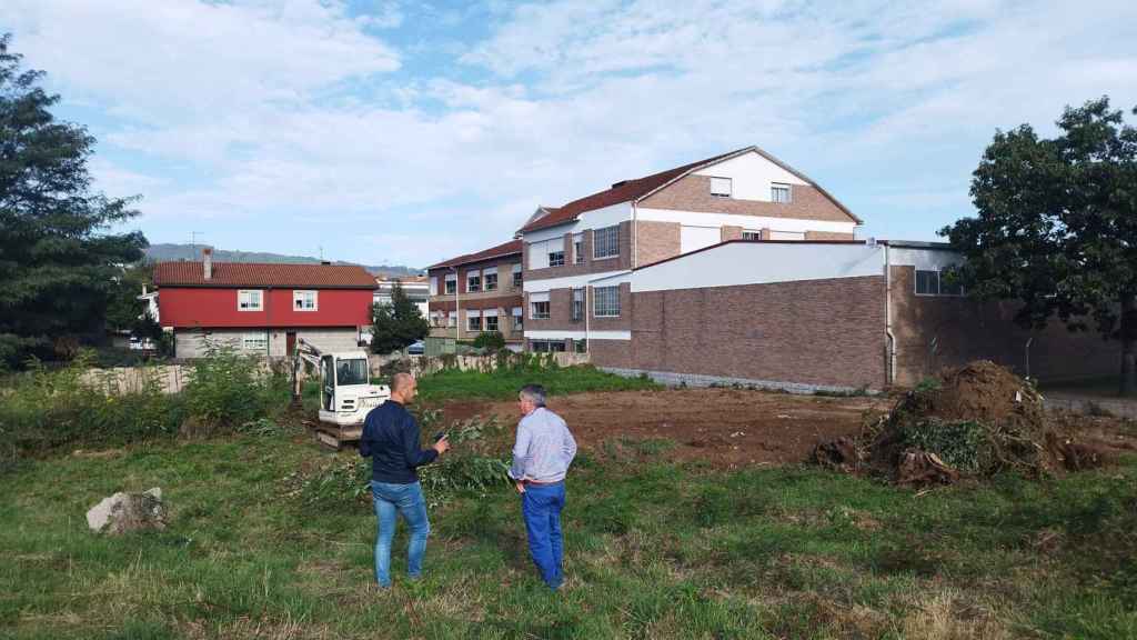 Terrenos donde se construirá el aparcamiento disuasorio.