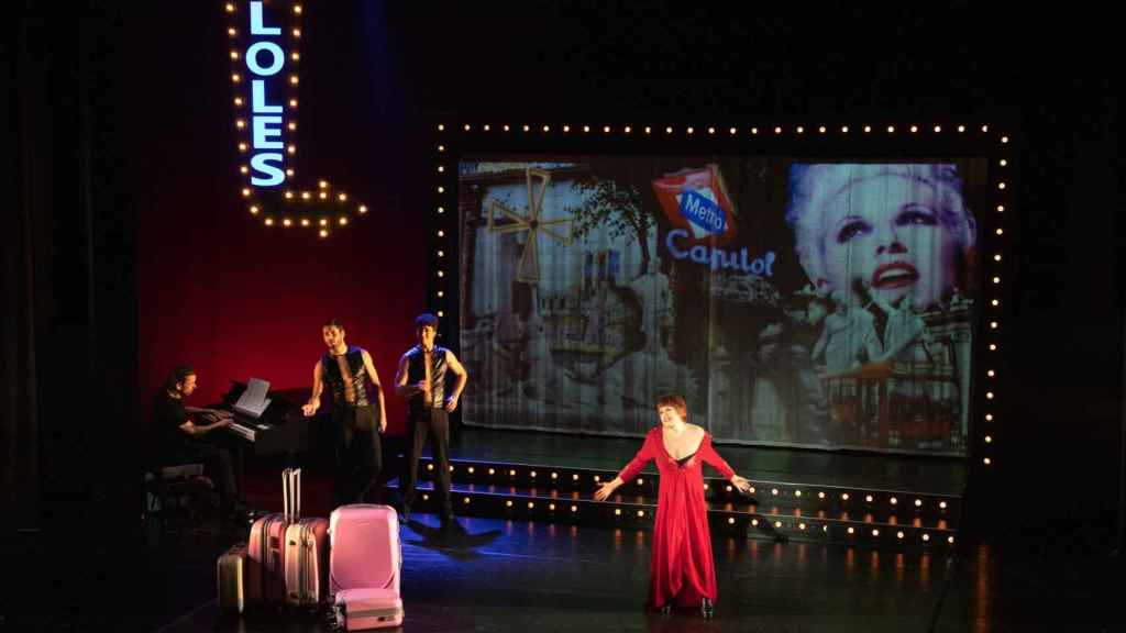 Loles León representando ‘Una noche con ella’.