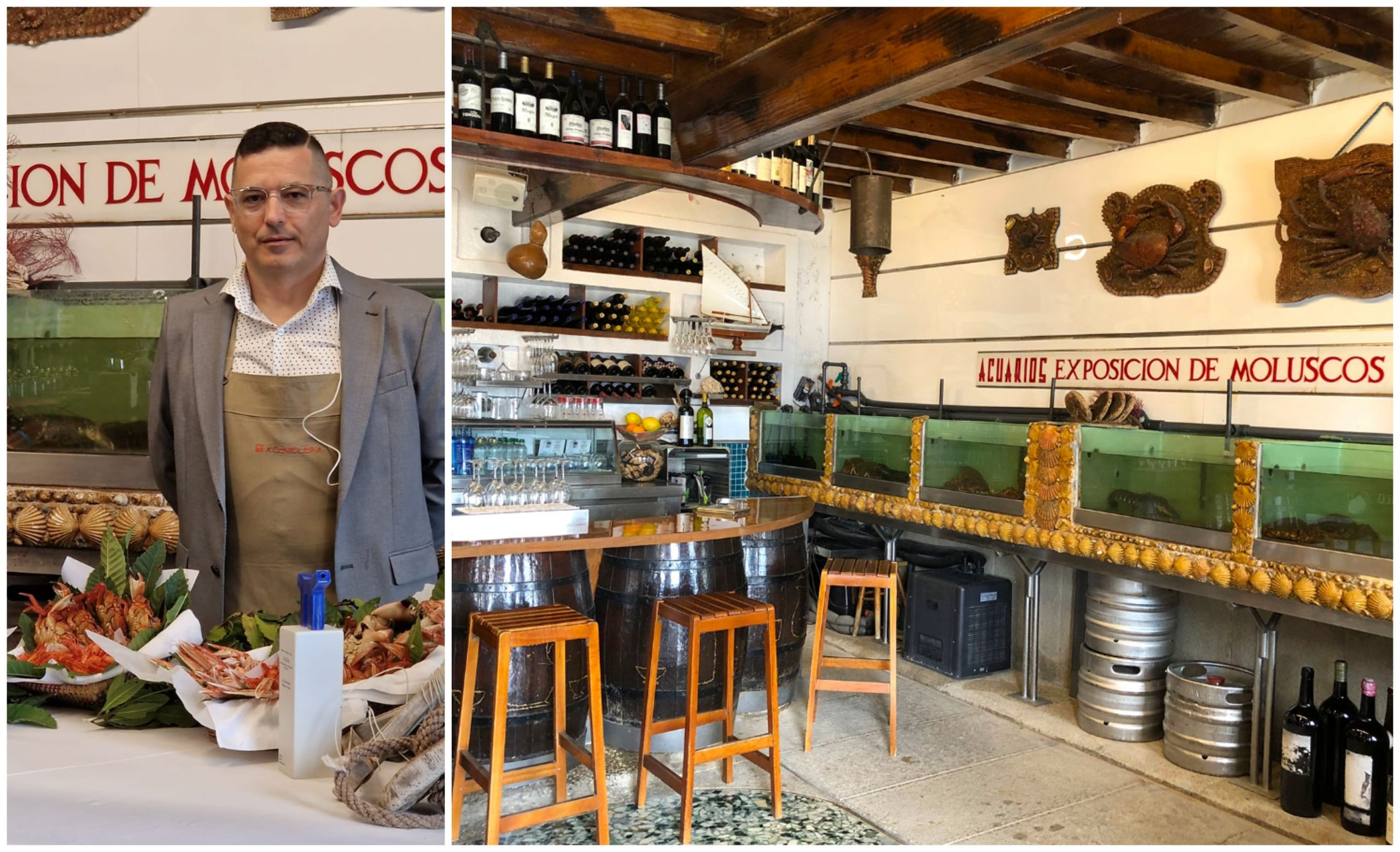 Xulio Estévez, actual propietario de A Centoleira. Foto: Cedida