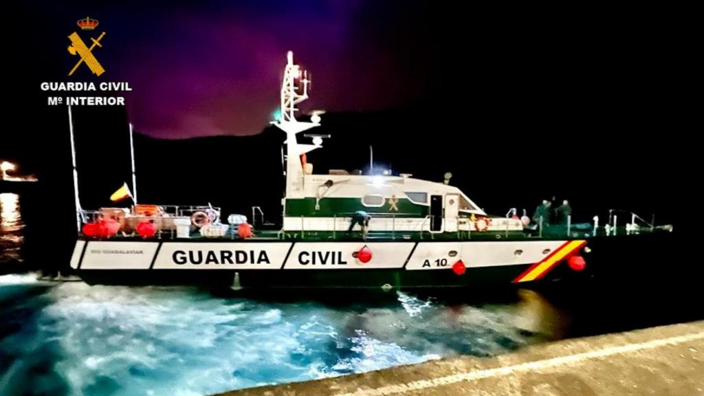 Patrullera Guardia Civil en Gran Canaria