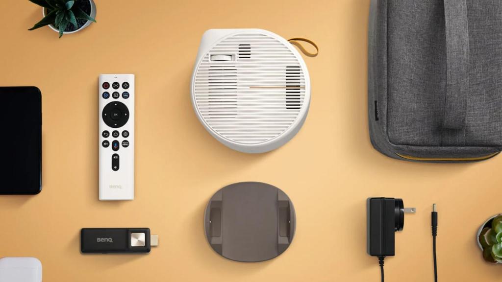 BenQ GV11 con accesorios