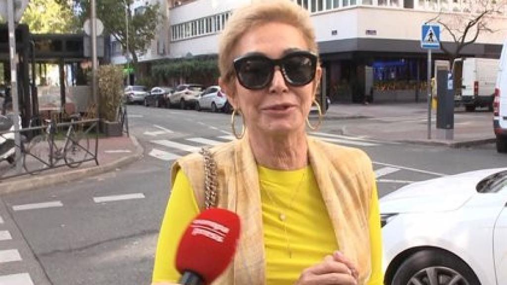 Ana Rosa Quintana durante su etapa alejada de los focos.