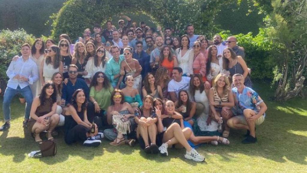 Ana Rosa junto a sus compañeros de programa este verano.