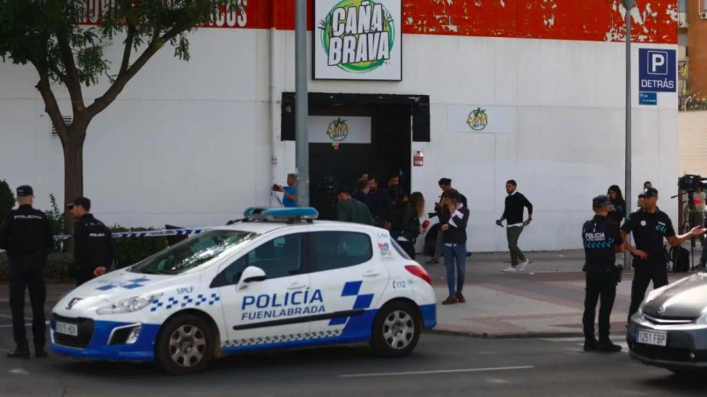 Fachada de la discoteca en la que fue tiroteado un joven en Fuenlabrada