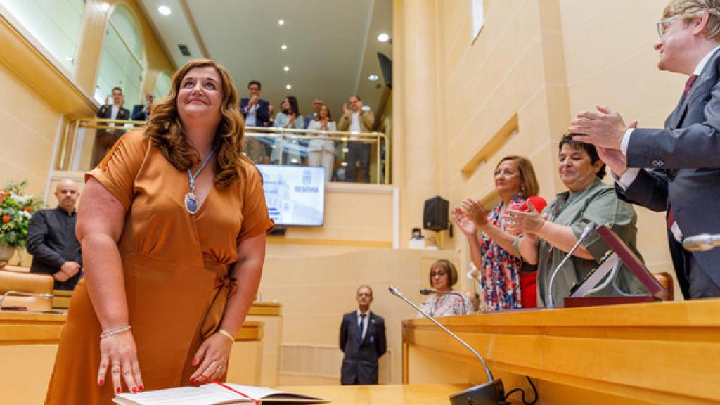 Clara Martín, alcaldesa de Segovia