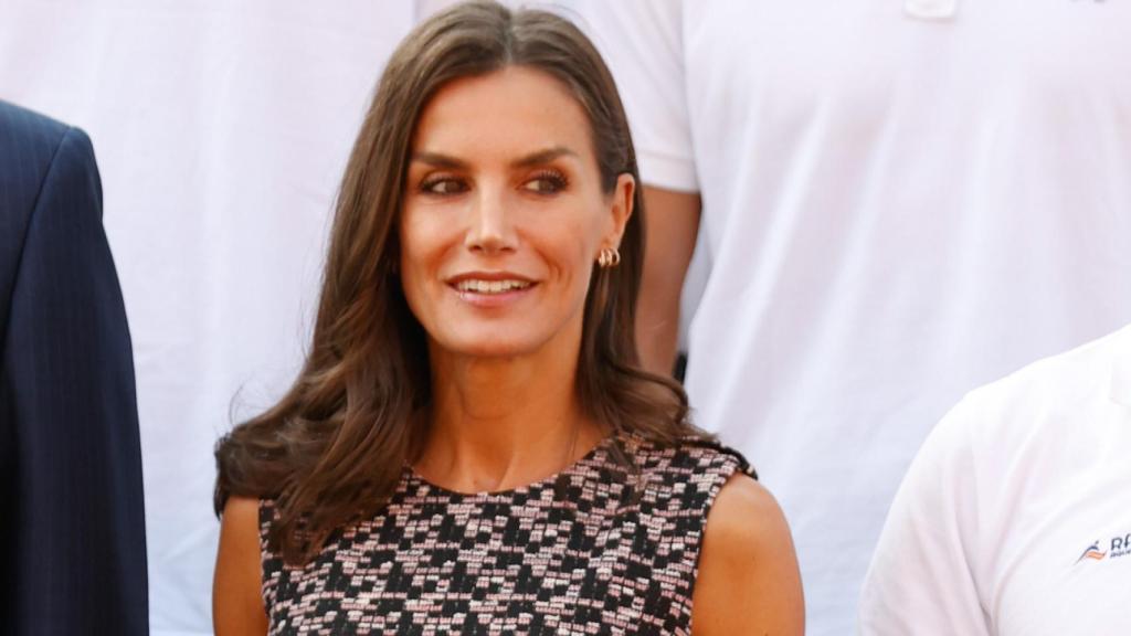La reina Letizia en la audiencia a las Selecciones Nacionales Masculina y Femenina de Waterpolo.