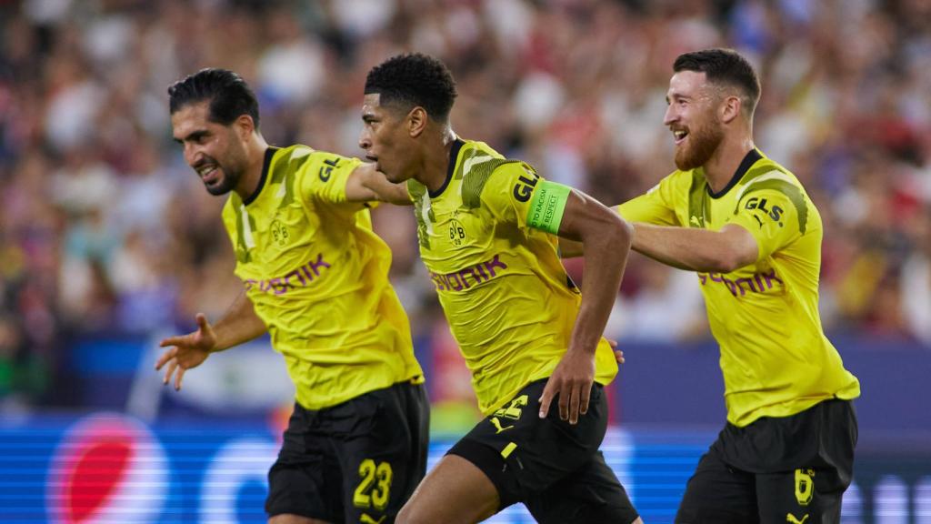 Jude Bellingham celebra un gol ante el Sevilla