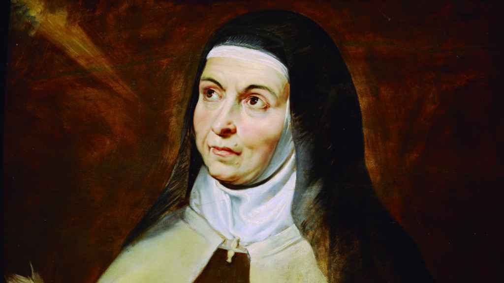 Retrato de Santa Teresa de Pedro Pablo Rubens (1615)