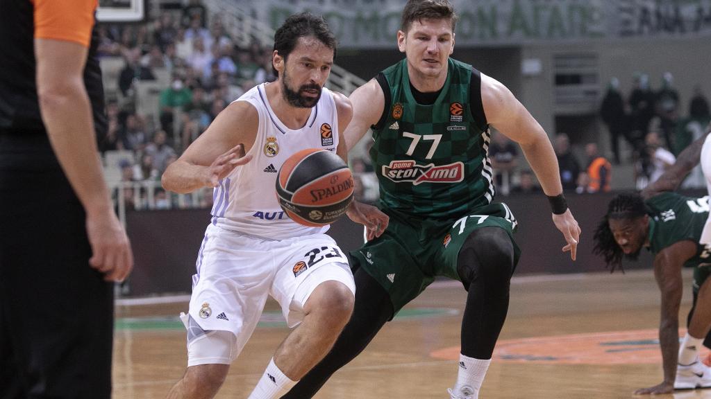 Sergio Llull, ante el Panathinaikos