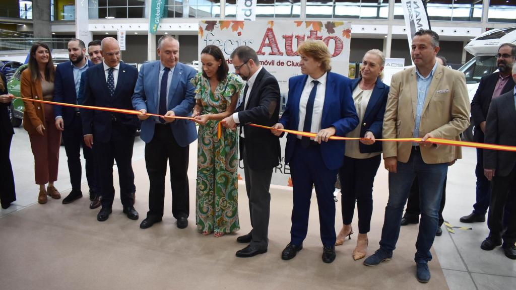 Inauguración de Fecirauto. Foto: Ayuntamiento de Ciudad Real.