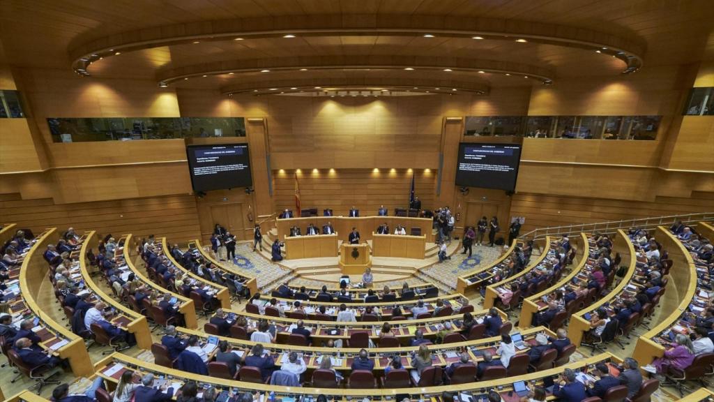 La Cámara Alta, al completo durante una sesión plenaria.