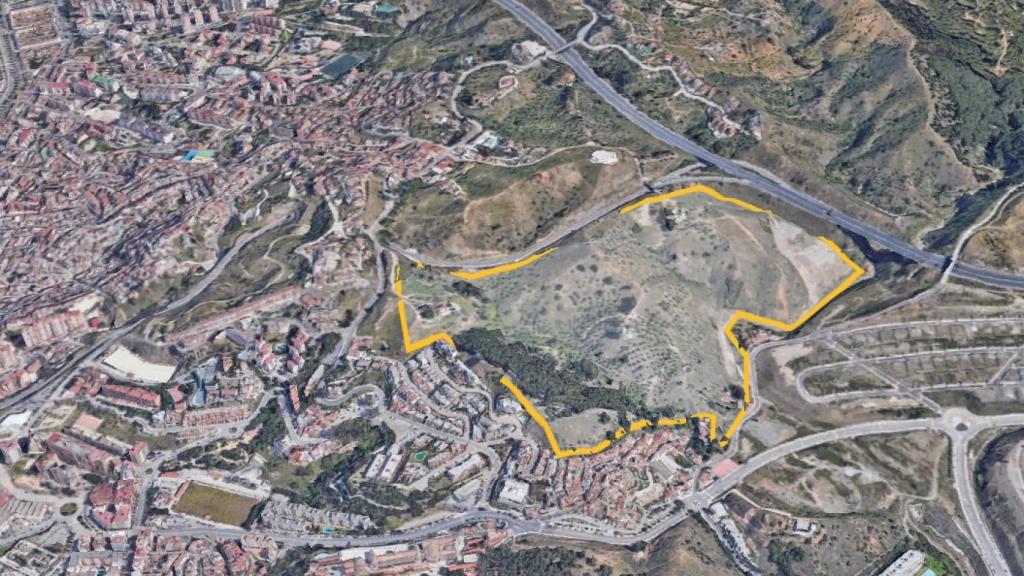 Vista del sector Morales, en Málaga, donde ya proyectan 300 viviendas.