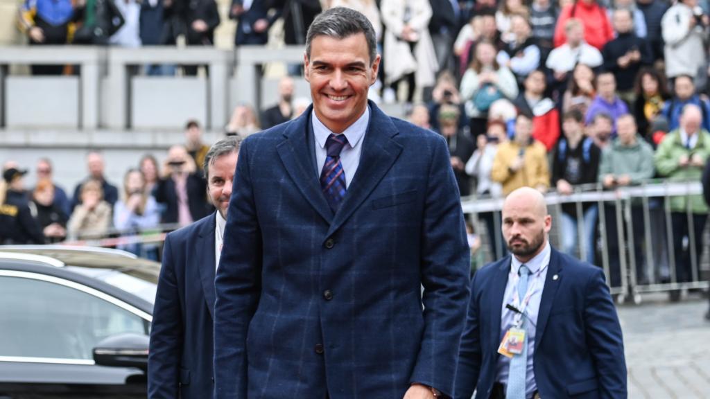 Pedro Sánchez en Praga.