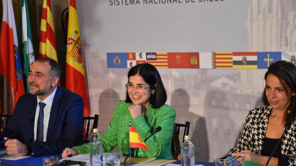 La ministra de Sanidad, Carolina Darias, en una foto de archivo.