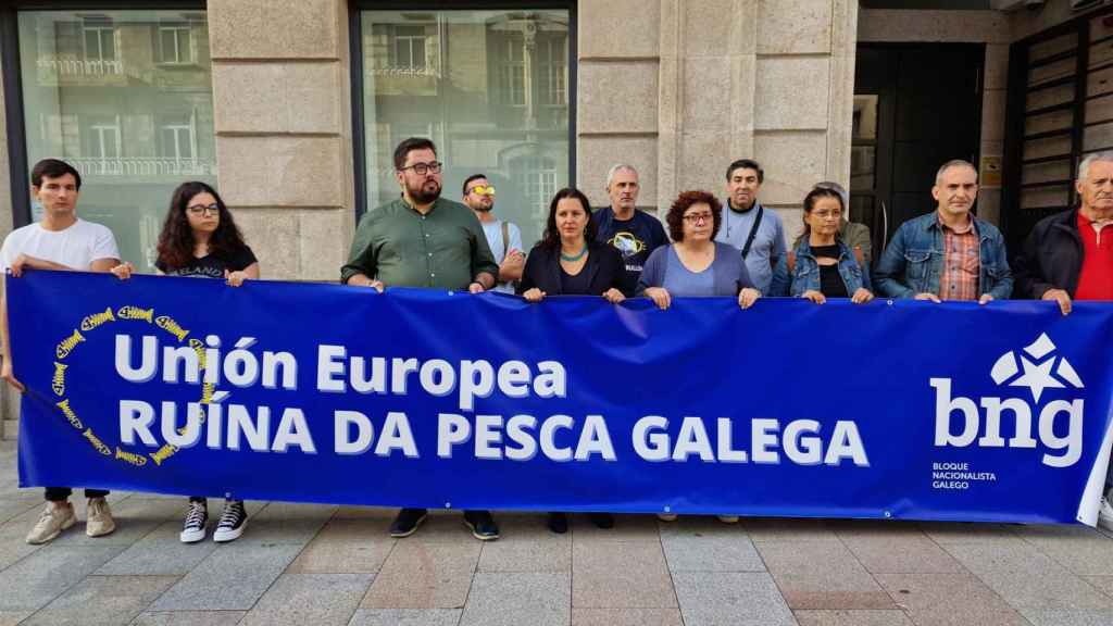 Ana Miranda este viernes en Vigo.