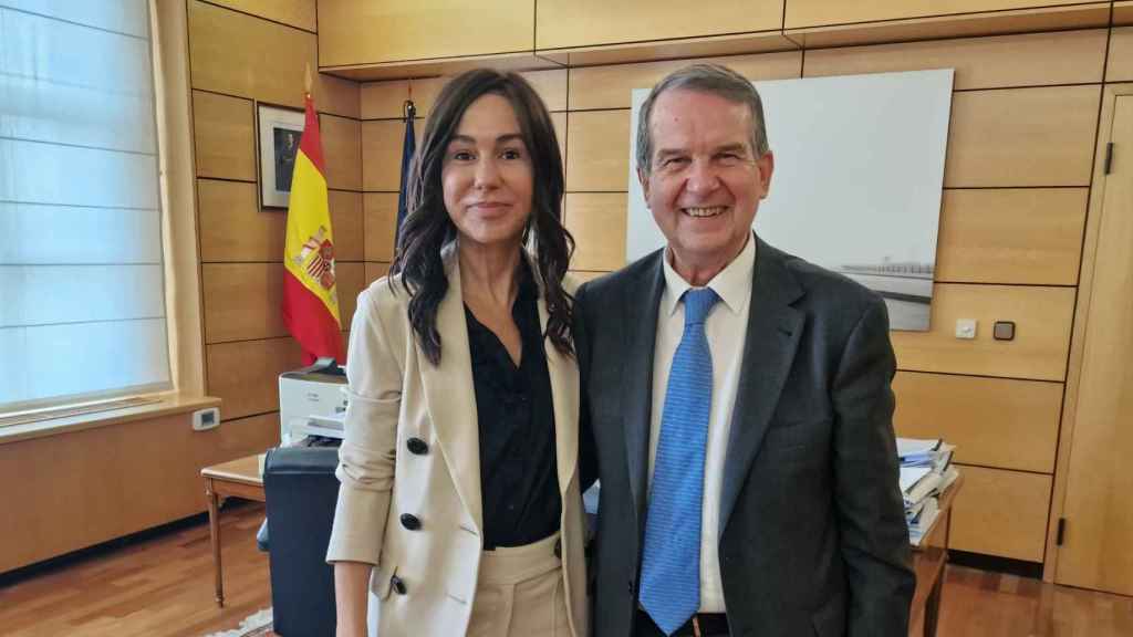 Isabel Pardo de Vera y Abel Caballero.