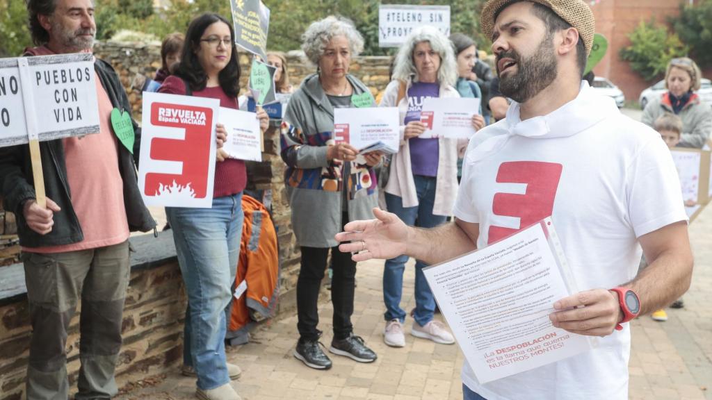 Concentración en Filel (León)