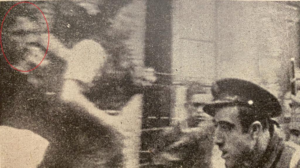 Posible perfil de Robert Capa en Toledo.