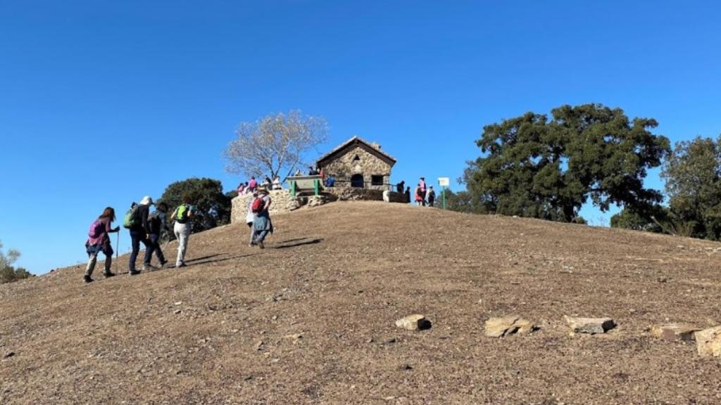 El mirador de Pocopán en los Montes de Málaga.