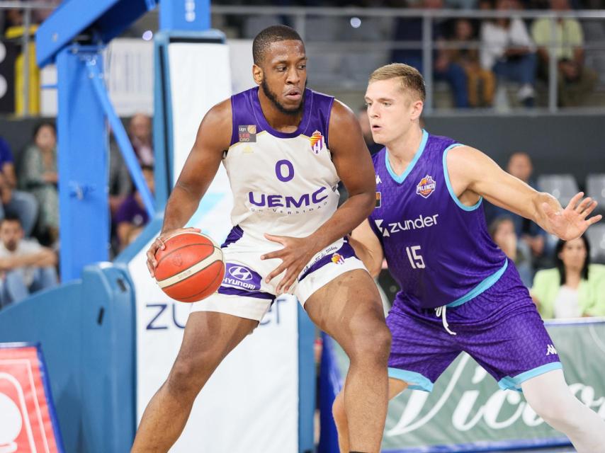 Imagen de archivo de un encuentro del Real Valladolid Baloncesto.