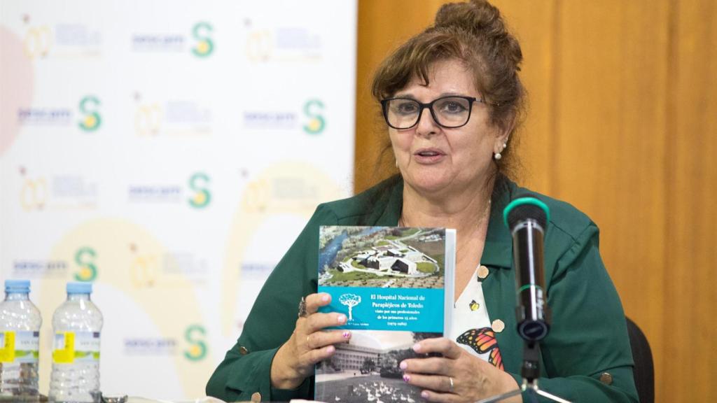 Presentación de 'El Hospital Nacional de Parapléjicos de Toledo visto por sus profesionales de los primeros 15 años (1974-1989)'. Foto: Carlos Monroy.