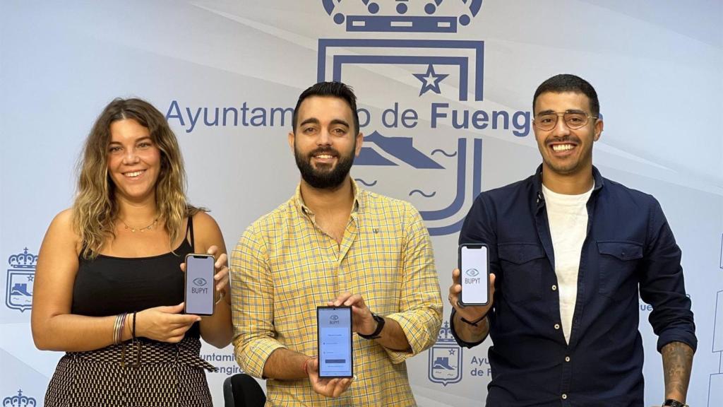 Presentación app 'Bupyt'.