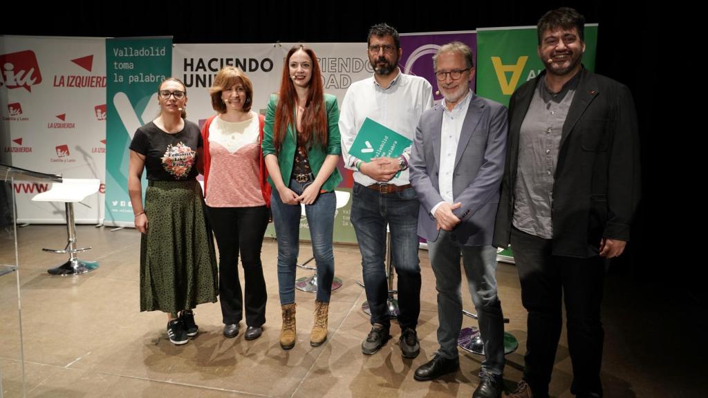 La reunión de la coalición de la izquierda progresista de Valladolid
