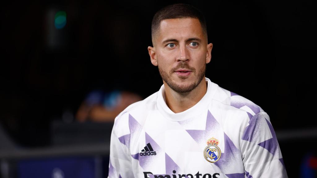 Eden Hazard, con el Real Madrid en la temporada 2022/2023