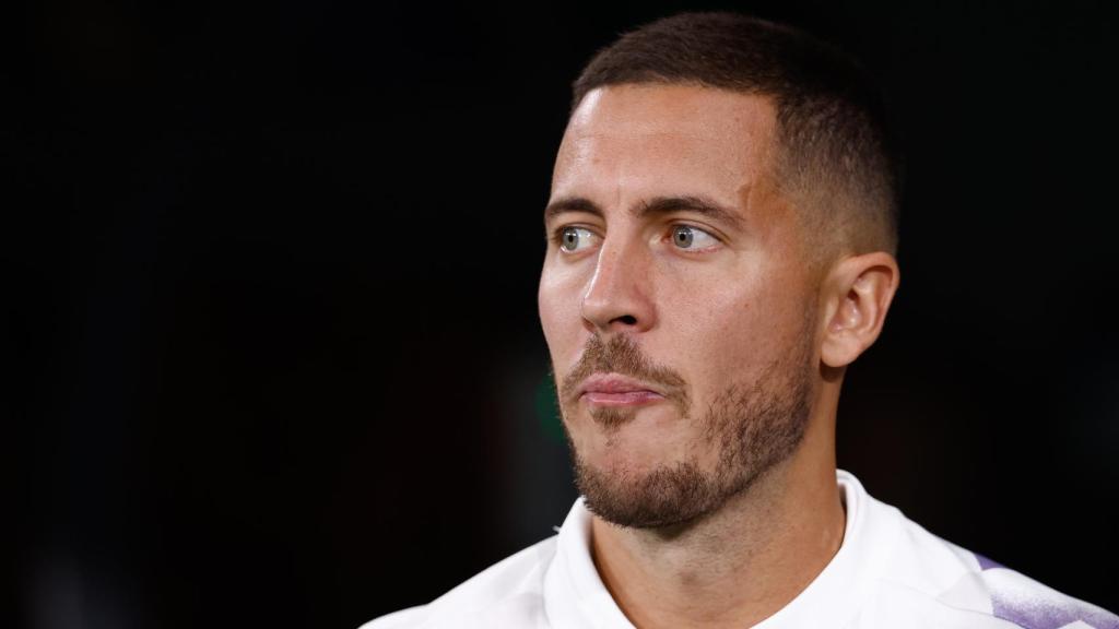 Eden Hazard, con el Real Madrid en la temporada 2022/2023