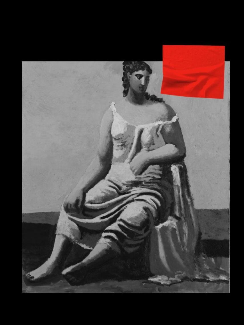 'Mujer frente al mar', de Picasso.