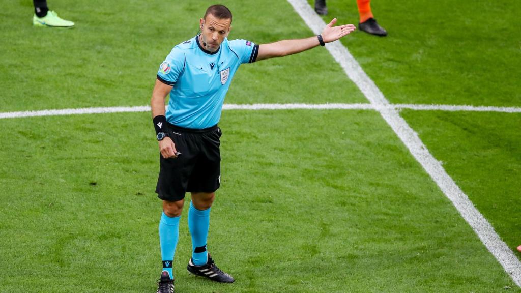 Orel Grinfeeld, en el partido de la Eurocopa entre los Países Bajos y Austria