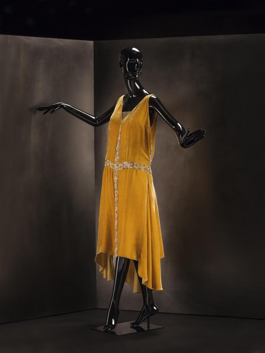 Vestido de noche (1927-1929), de Gabrielle Chanel. Colección Martin Kramer, Suiza. Draiflessen Collection, Mettigen. Foto: Christin Losta