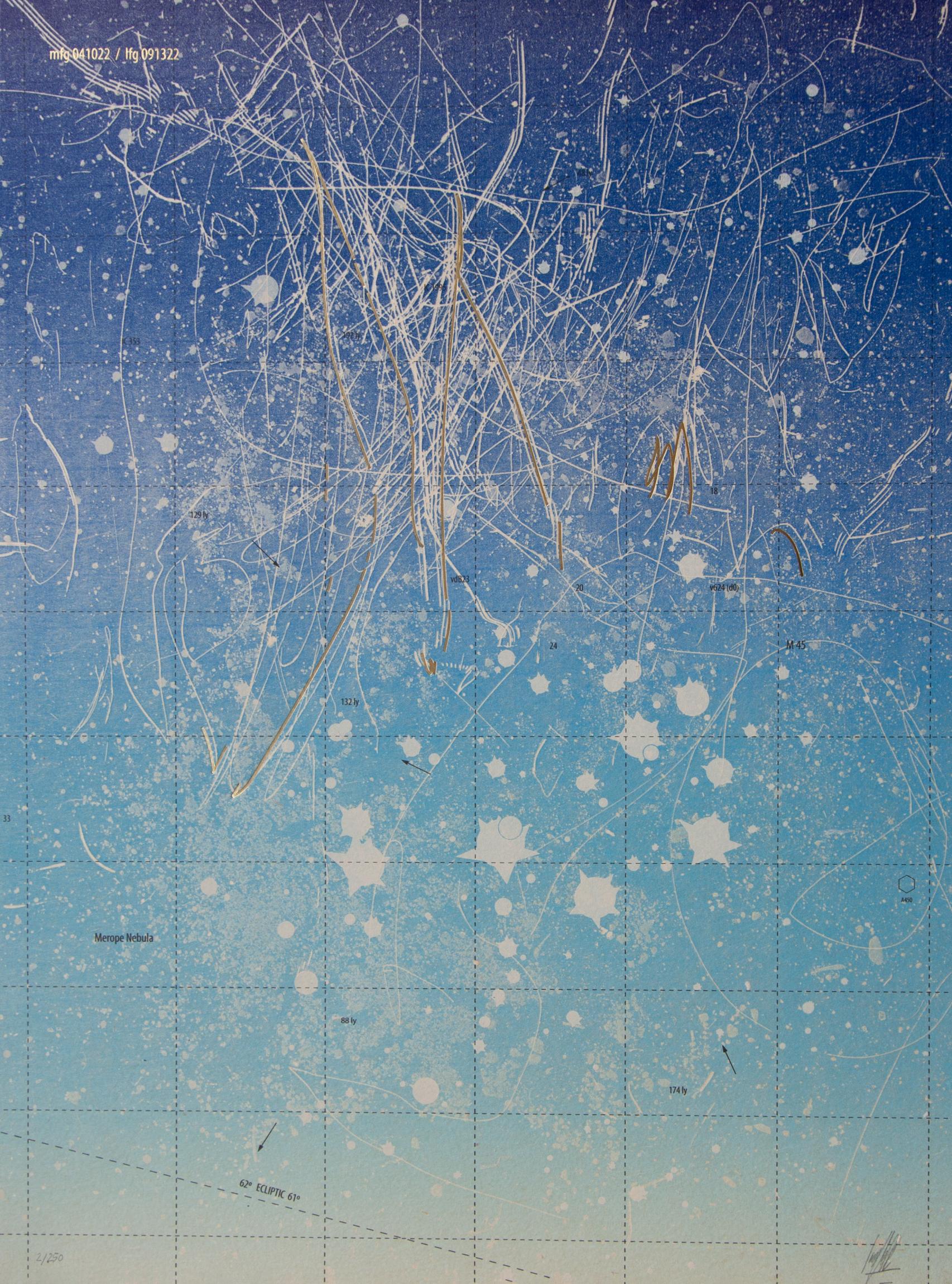 'Mayaútica en azul'