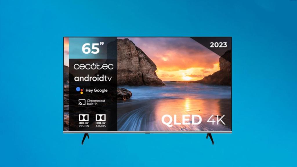 Televisor de Cecotec de 65 pulgadas.