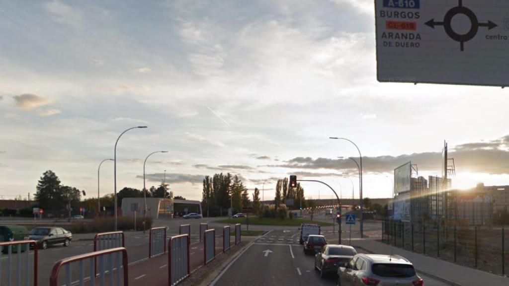 Lugar aproximado donde han ocurrido los hechos en Palencia.