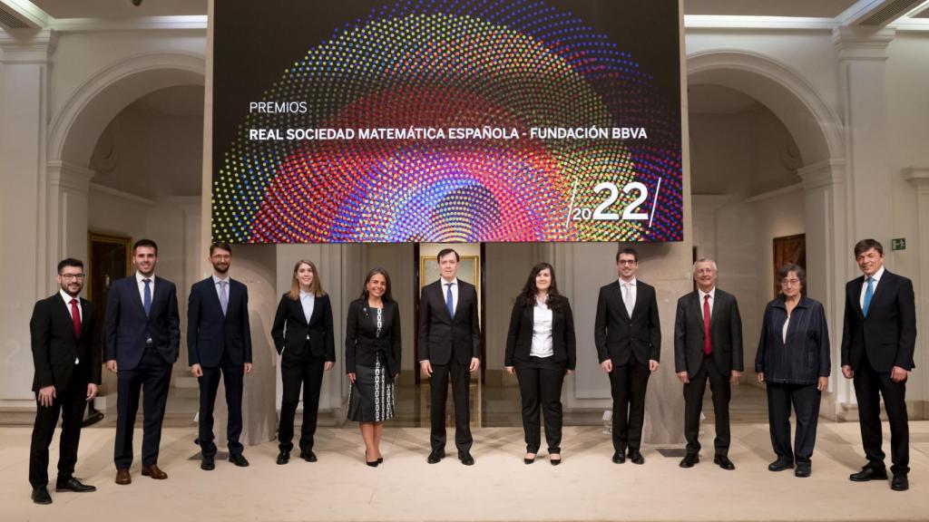 Premios de Matemáticas 2022 otorgados por la Real Sociedad Matemática Española (RSME) y la Fundación BBVA