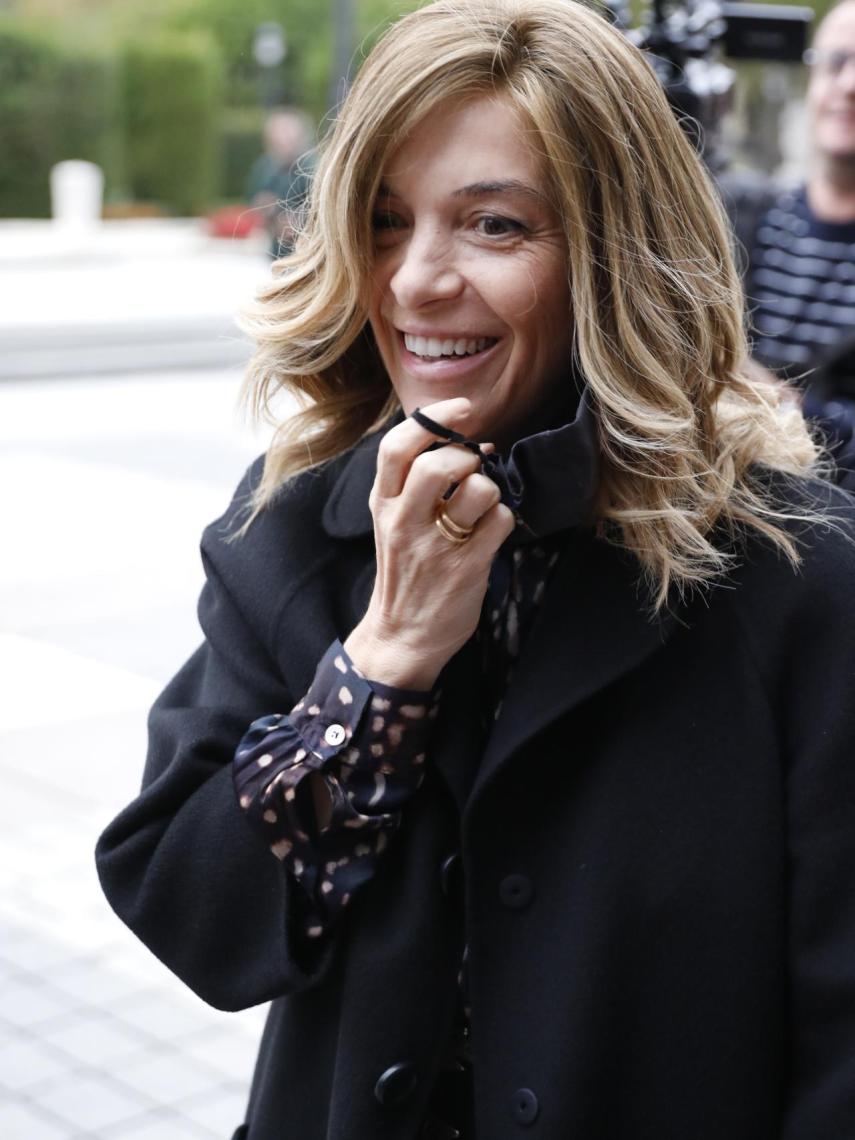 Xandra Falcó, hermana de Tamara, también acudió al Teatro Real.