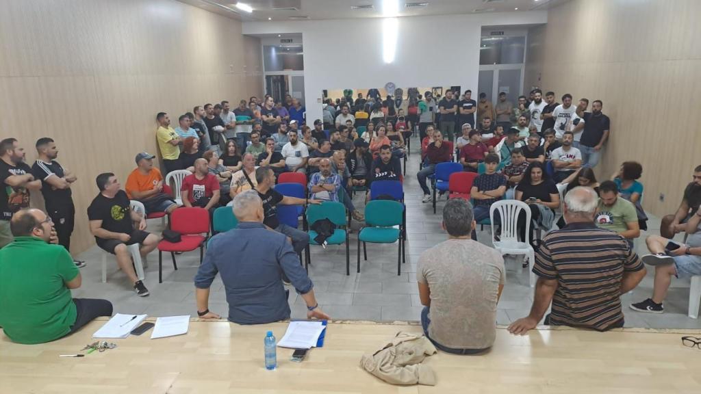 La asamblea del lunes.